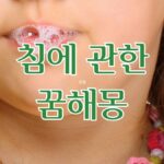 침에 관한 꿈해몽