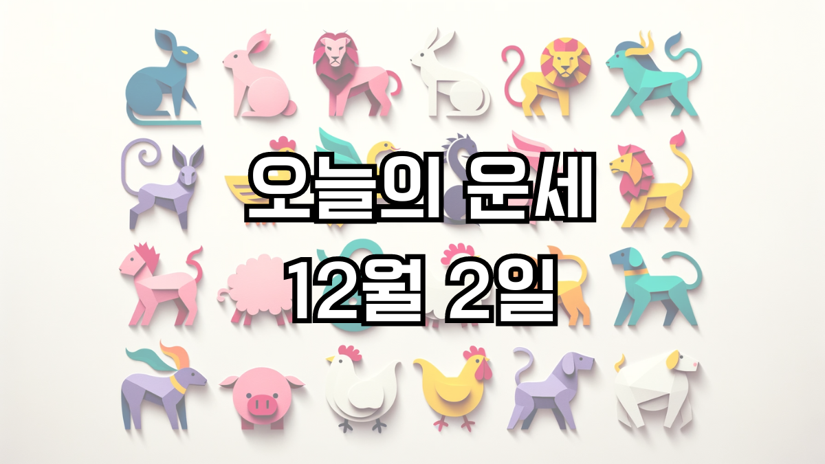 오늘의 운세 12월 2일