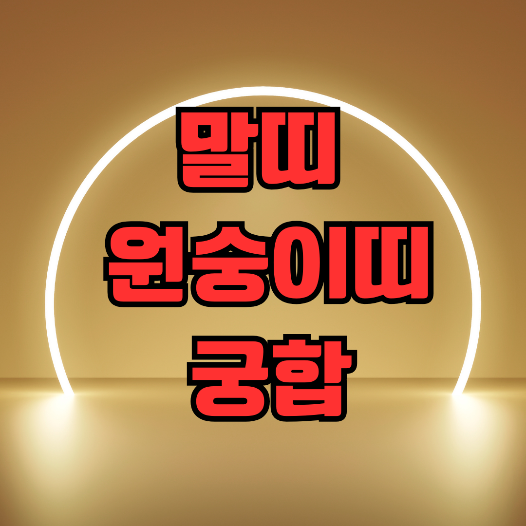 말띠 원숭이띠 궁합