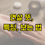 연살 뜻