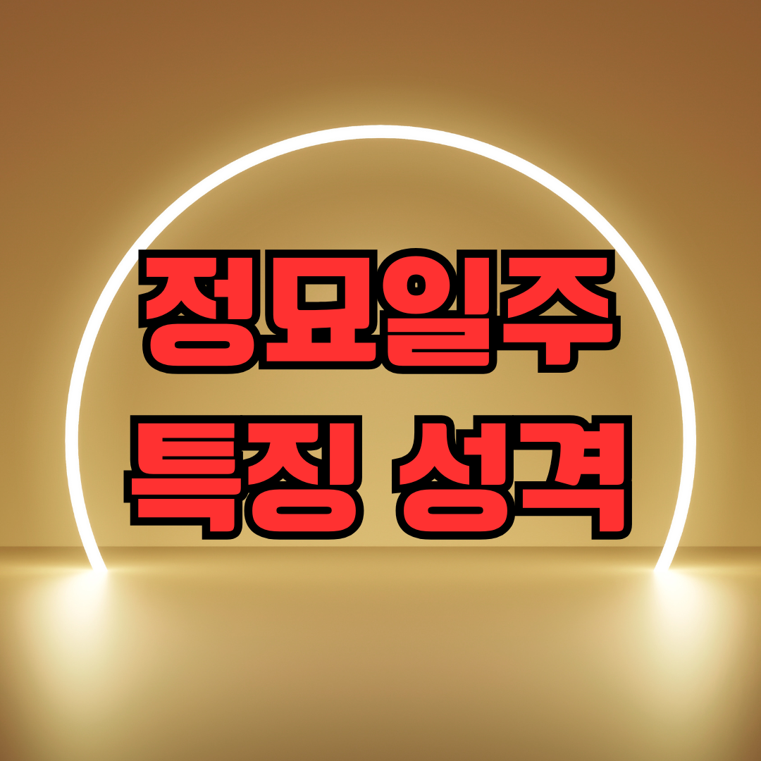 정묘일주 특징 성격